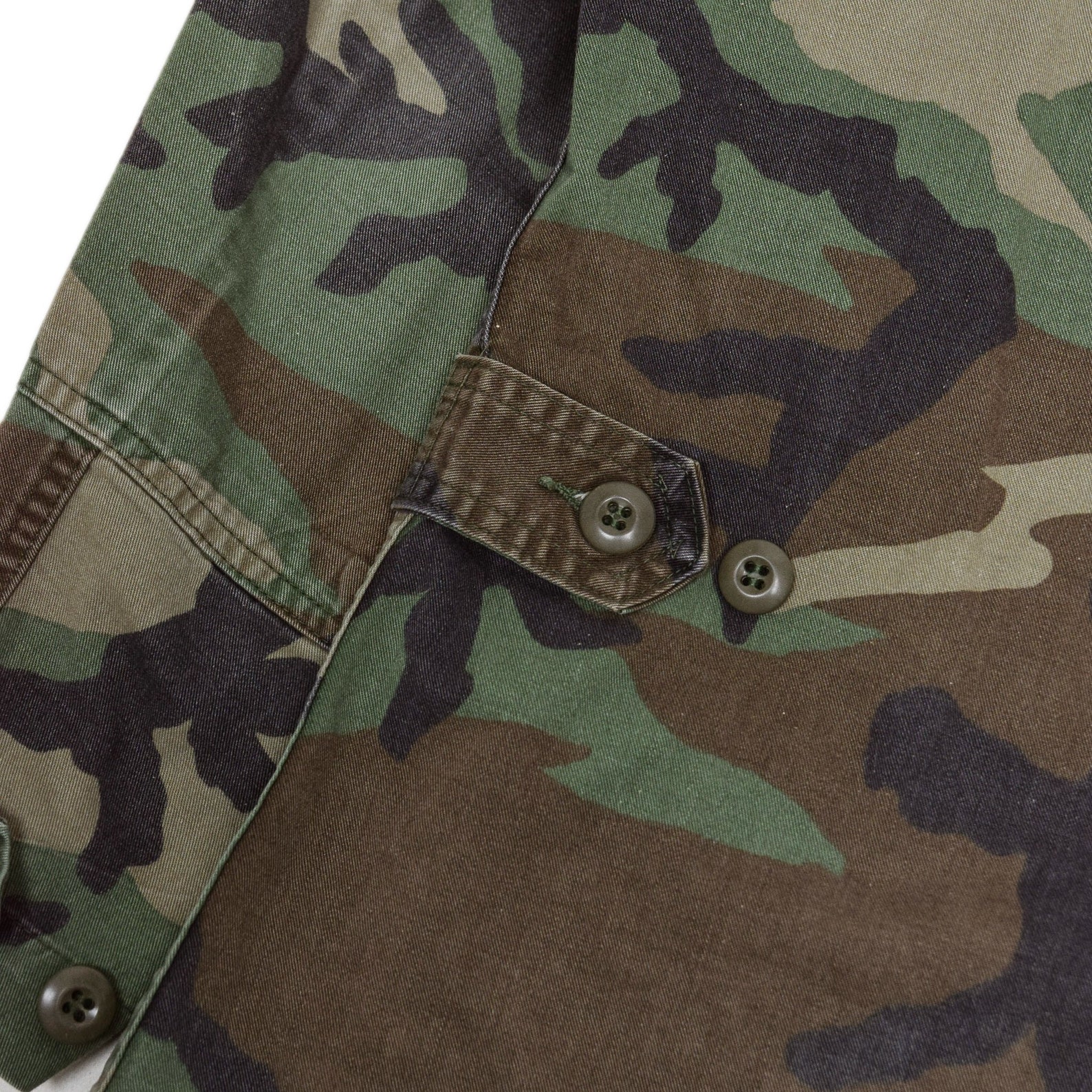 Vintage 80s US Army Woodland Camouflage BDU Combat Coat Field Etsy