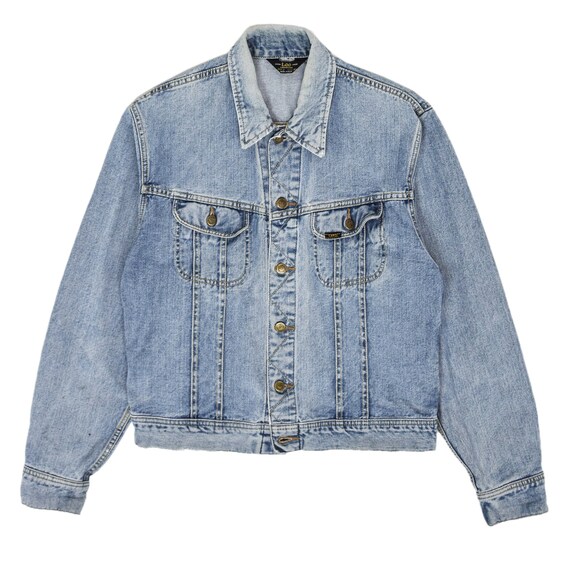 Vintage Lee Riders 101J Stonewashed Blue Denim Tru
