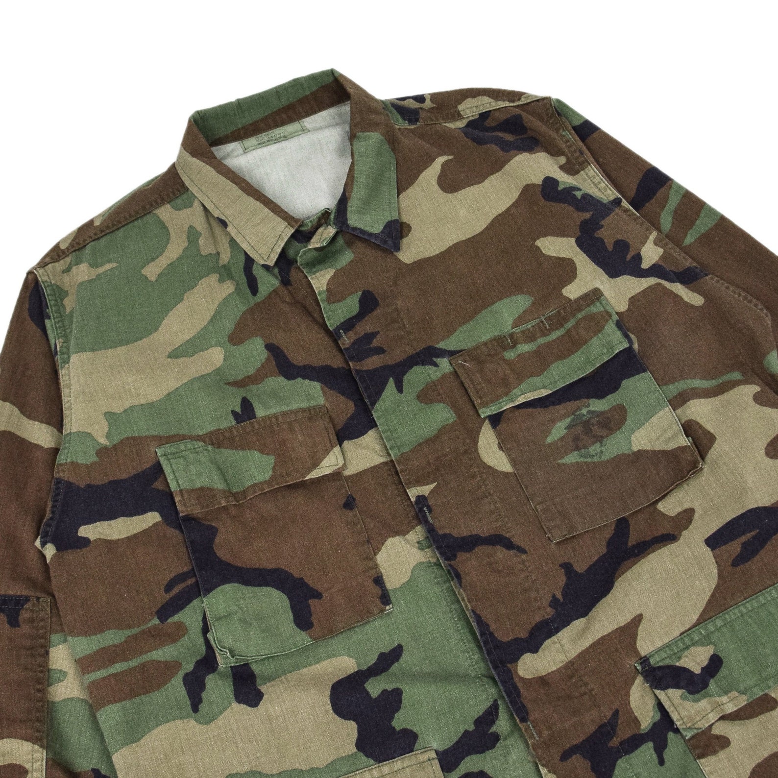 Vintage 90s USMC Woodland Camouflage Combat Coat Field Jacket | Etsy