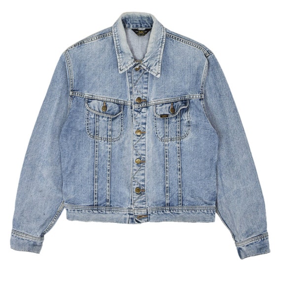 Vintage Lee Riders 101J Stonewashed Blue Denim Tru