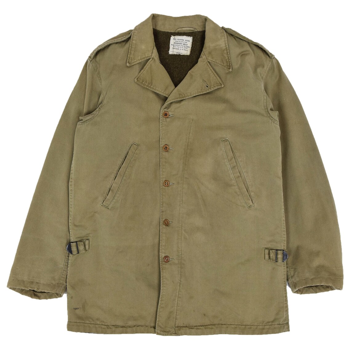 Vintage US Army 40s WWII M1941 Military Arctic Field Jacket Etsy