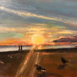 Atardecer en la playa