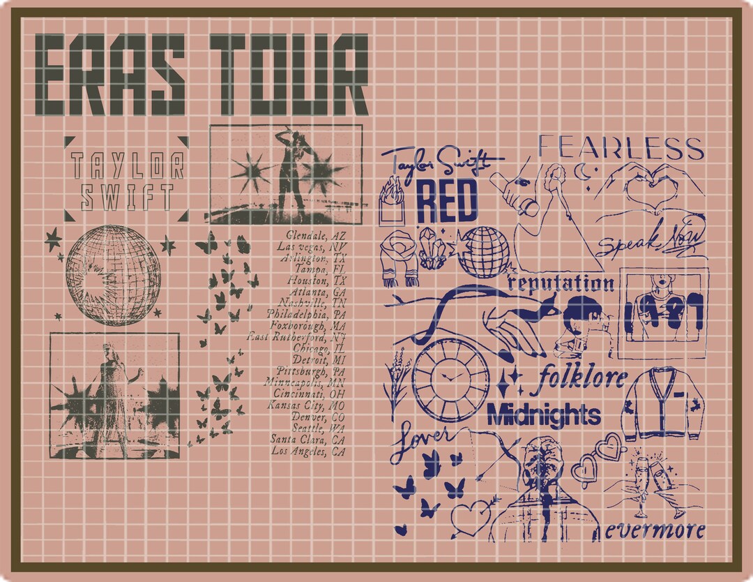 World Music Tour 2023 Archivo Png Descarga digital del álbum Etsy México