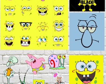 Sponge Bob svg dxf eps jpg png,picture,cartoon.