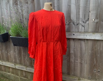 red dress black spots