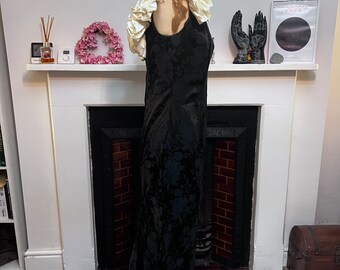 Vintage Dress Black & Cream Scott Mcclintock 80s Prom Dress Vintage Dress Black & Cream Scott Mcclintock 80s Prom Dress