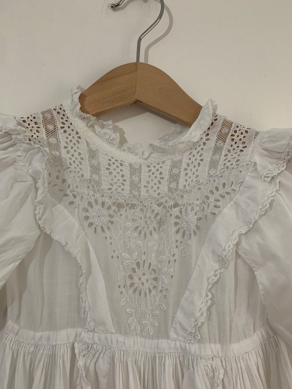 Vintage Christening Gown, 19th Century Christening Go… - Gem