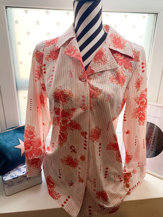 70’s Blouse Shirt Vintage Japanese 70’s Vintage pa