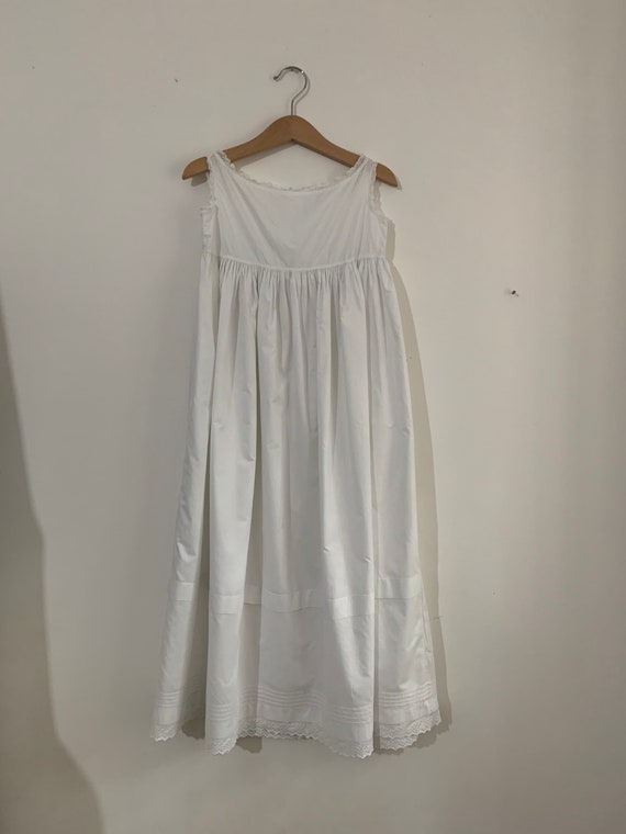 Antique Girls white dress, 19th Century Pinafore, Hei… - Gem