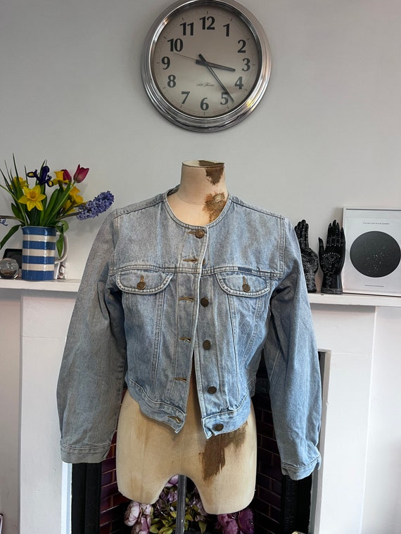 80s style denim jacket sales