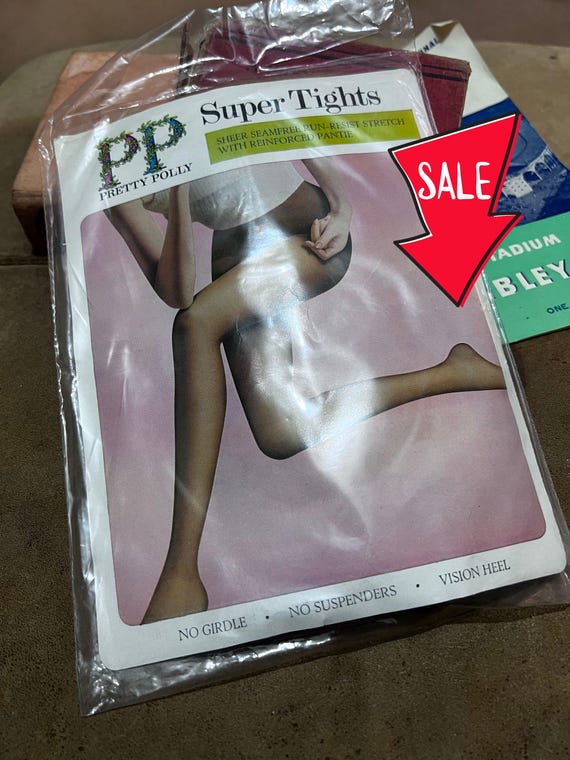 American tan tights 1970s discount