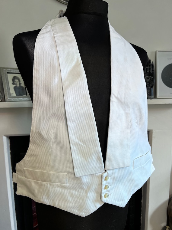 Mens top backless waistcoat