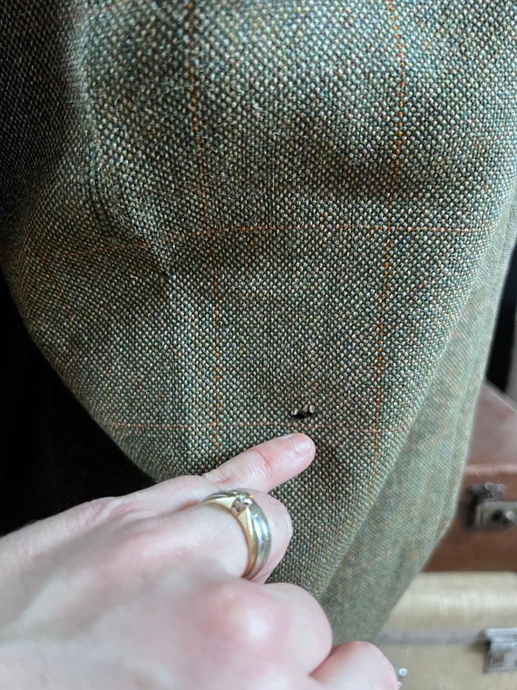 1960s Vintage Mens Tweed, 2 Piece Suit, Trouser, … - image 10