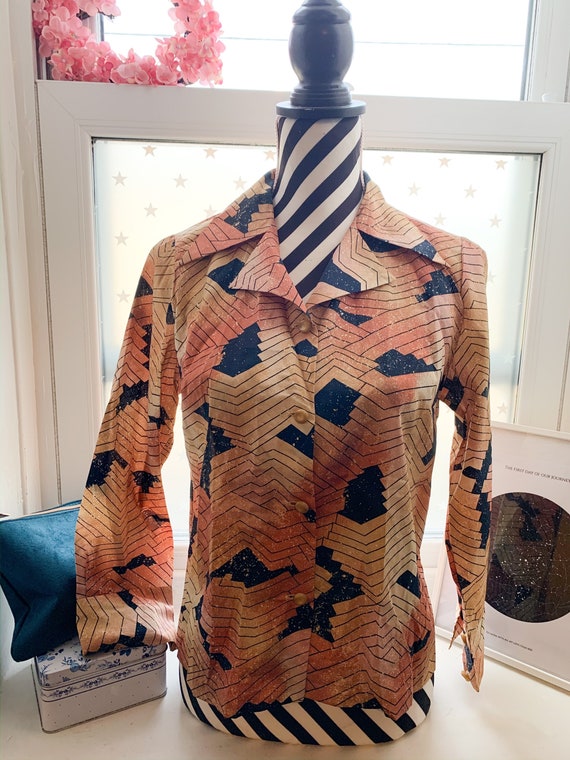 70’s vintage Blouse Shirt Vintage Japanese 70’s Vi