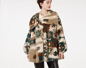 designer faux fur jacket