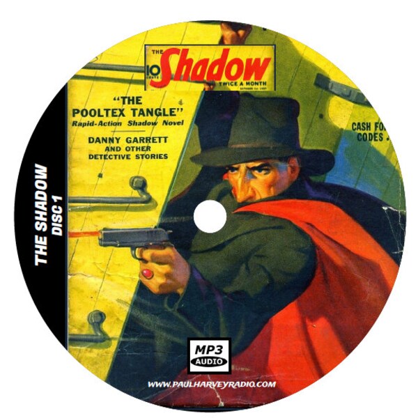 THE SHADOW (250 Shows) Old Time Radio MP3 3 CD'S