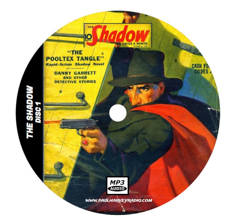 THE SHADOW 250 Shows Old Time Radio MP3 3 CD'S Etsy