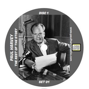 Paul Harvey (Set 25) The Rest of the Story 100 Episodes on 5 Audio CDs Bild 1