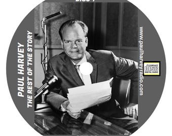 Paul Harvey (Set 30) The Rest of the Story 126 Episodes on 6 Audio CDs