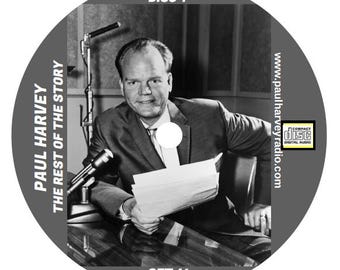 Paul Harvey (Set 14) The Rest of the Story 100 Episodes on 5 Audio CDs