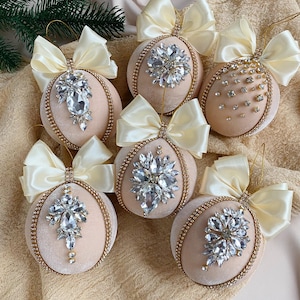 Handmade Velvet Christmas Ornament