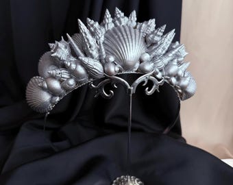 Seashell Mermaid Crown