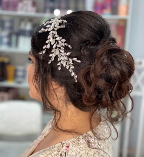 Bridal hair top pieces cheap