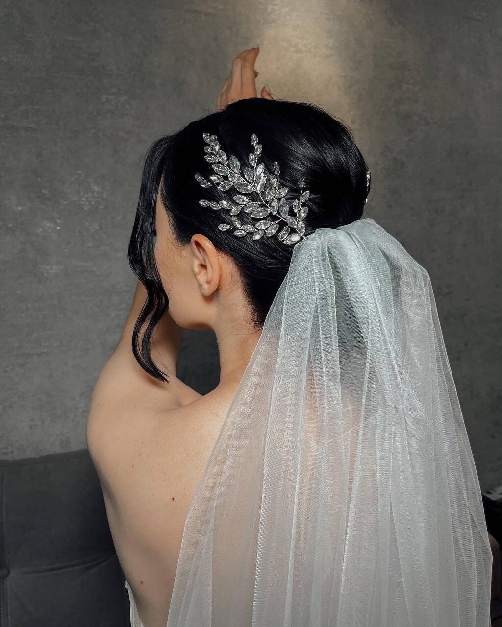 bridal hair accessories Hair piece for bride Wedding hair piece Bridal hair pins Wedding head piece Head piece for bride Bridal headpiece