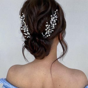 Horquilla de perla para novia