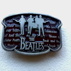 Beatles Belt Buckle the Beatles. - Etsy display picture 3