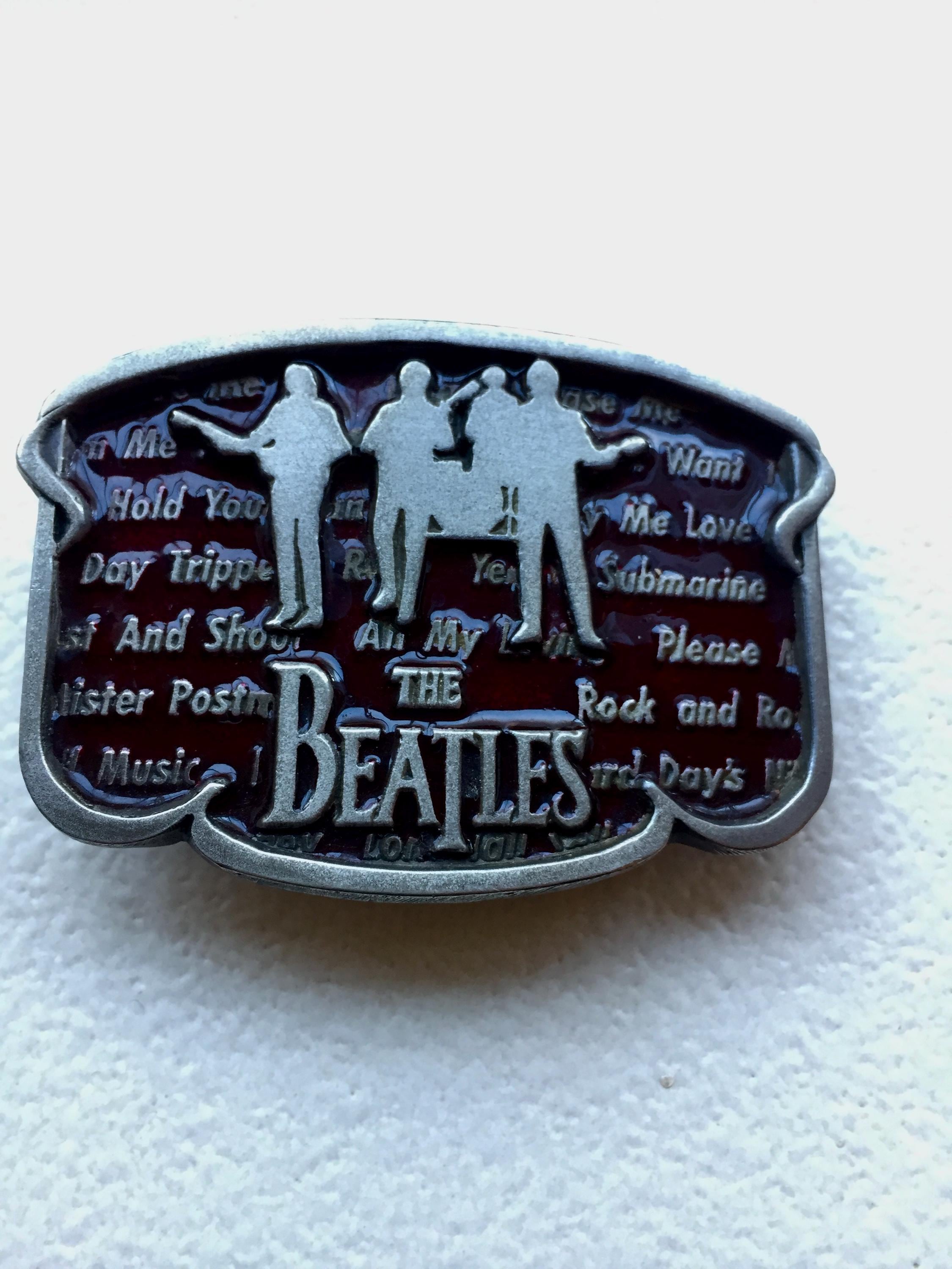 限定生産The BEATLES ビートルズ ベルト バックル 4個セットUSA製 Beatles Belt Buckle the Beatles. - Etsy