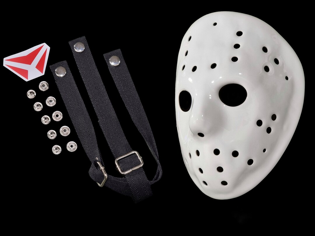 Hockey Mask Jason Part 3 Precut Blank + Straps + Chevrons. - Etsy