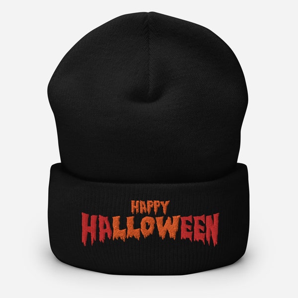 Chapeau à bord retroussé d'horreur d'Halloween heureux.