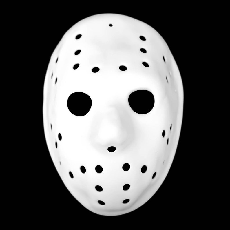 Hockey Mask Jason Part 3 precut blank straps chevrons. image 6