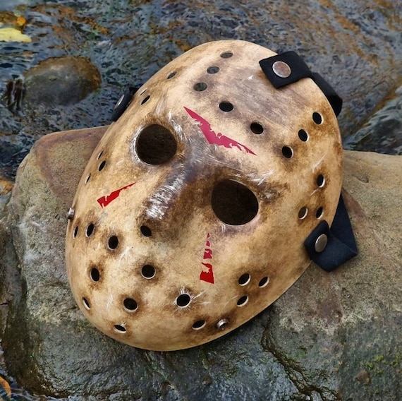 Jason Hockey Mask Remake Terror Slasher Cosplay Costume. 