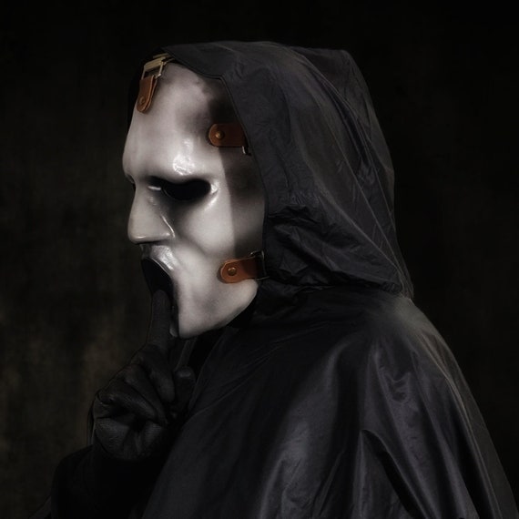 indgang Ekstremt vigtigt Lære Mask Scream Ghostface Brandon James Cosplay Adjustable Strap - Etsy Sweden
