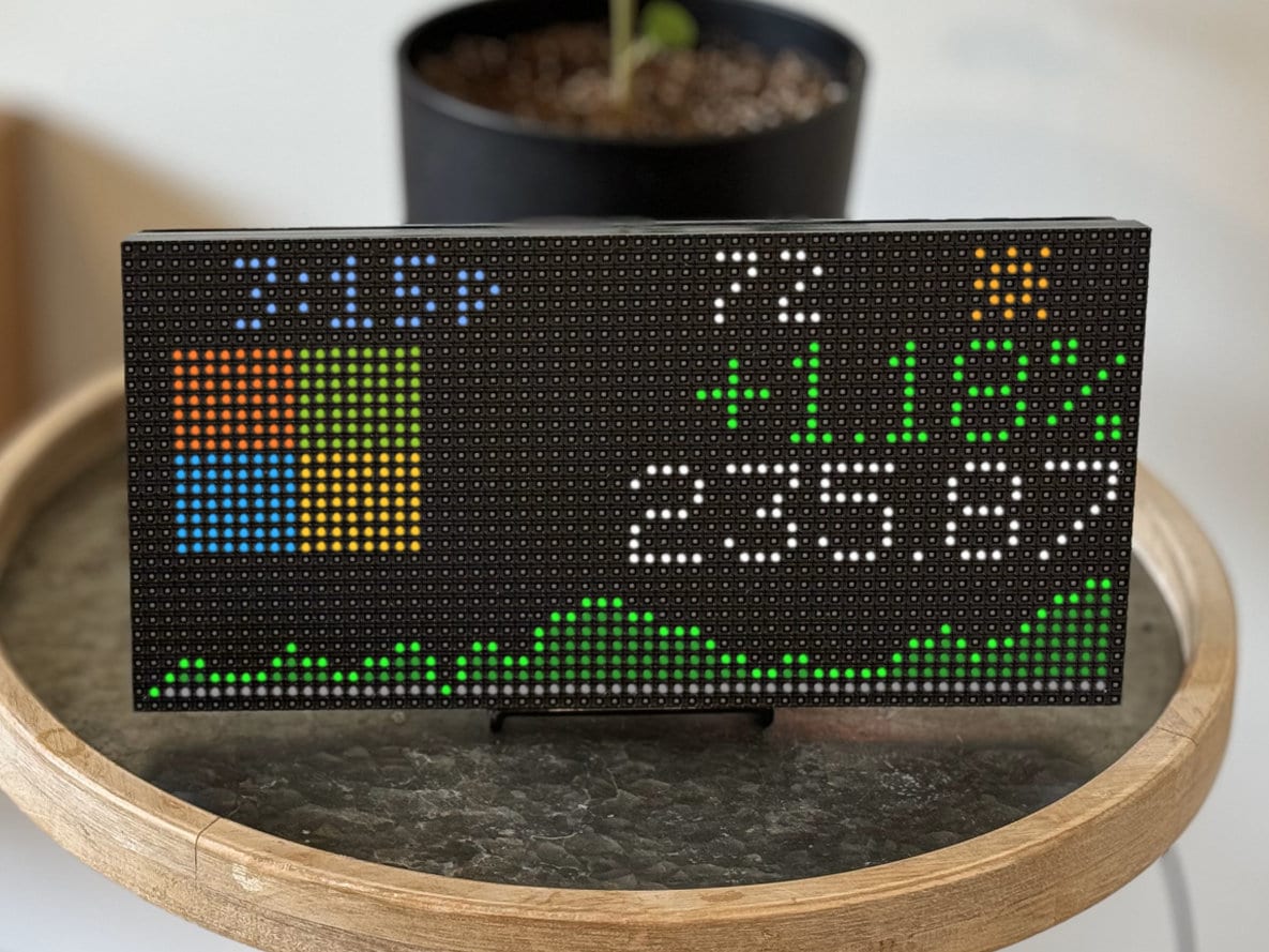 Led ticker display deals
