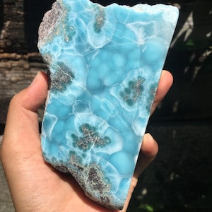 Large Larimar Specimen, huge Larimar Stone high quality
