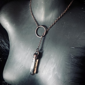 Pendulum Crystal Necklace
