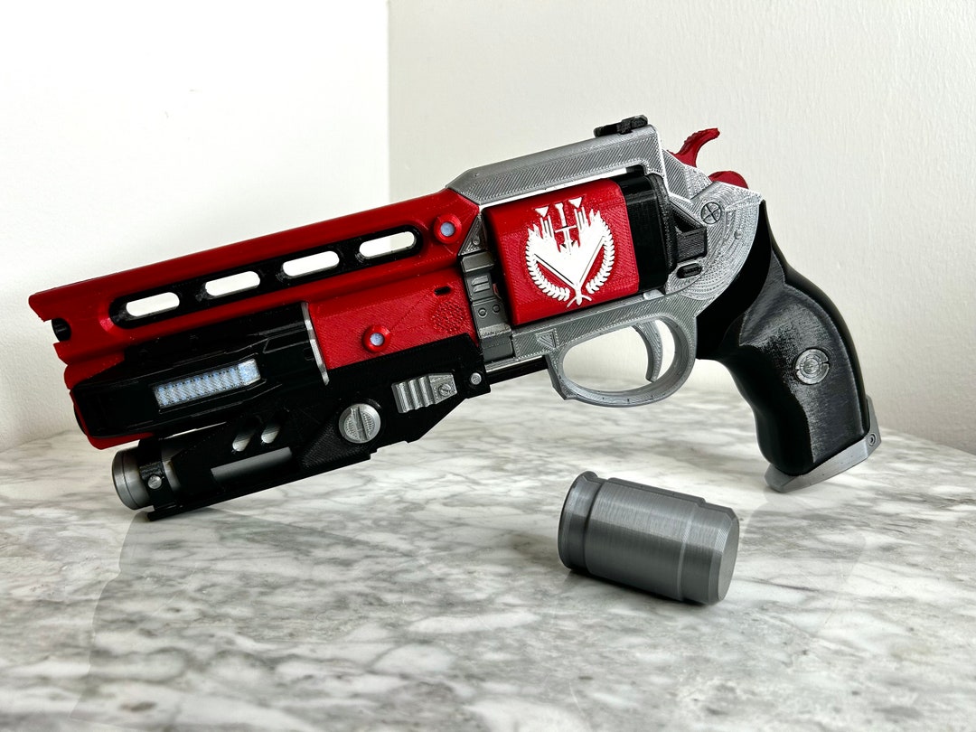 Not Forgotten Hand Cannon Replica - Working Trigger & Spinning Chamber For Cosplay