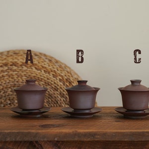 Cocoa Wood Fired Gaiwan