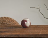Milky Red Bean Glaze Tea Jar