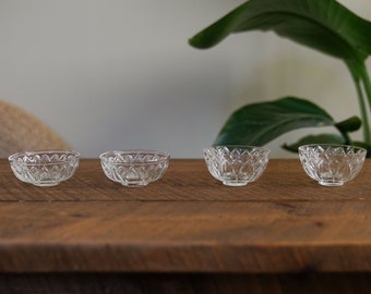 Gehämmertes Glas Lotus Blume Teetasse