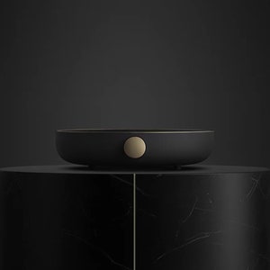 Poêle électronique rond noir San Jie