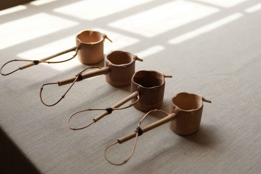 Bamboo Filter With Handle - Etsy