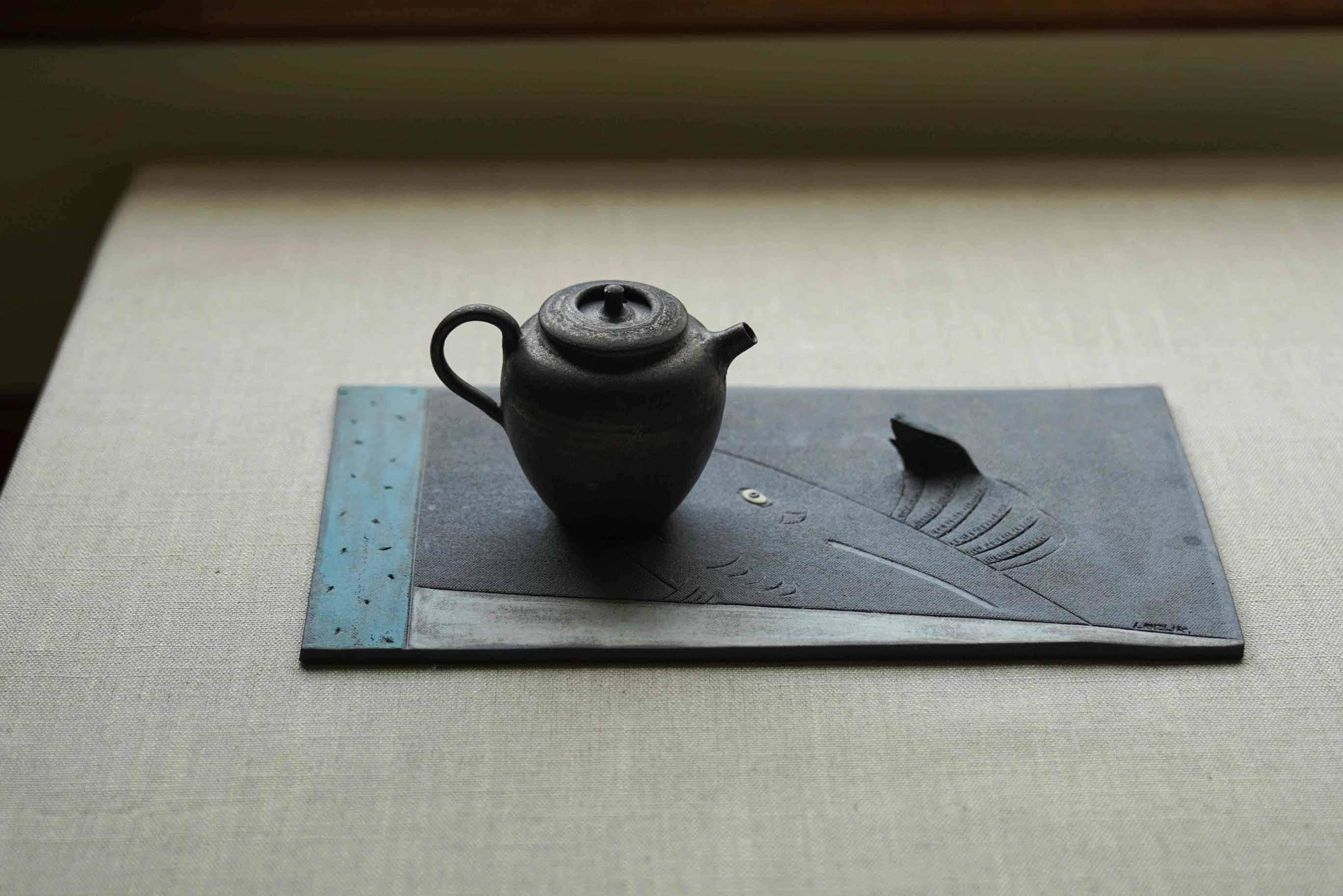 Handmade Shark-Inspired Tea Tray