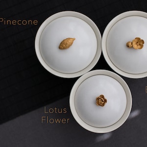 Handmade Creamy White Gaiwan