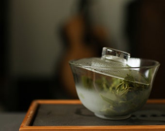 Semi Frosted Glass Gaiwan