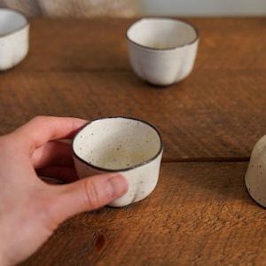 Creamy White Glazed Plum Blossom Teacup