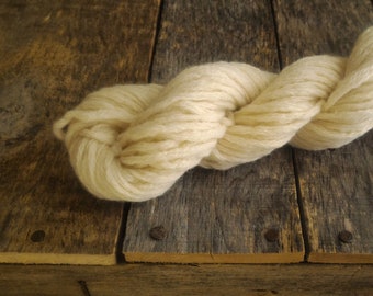 Cream 100% Lambswool Recycled Yarn